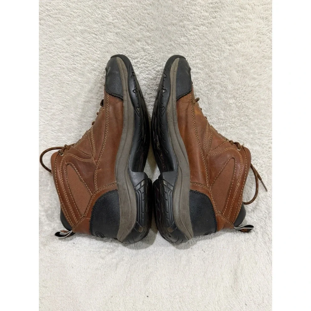 Ariat Terrain Mens 9.5 D Brown Leather Hiking Work Boots 10002190